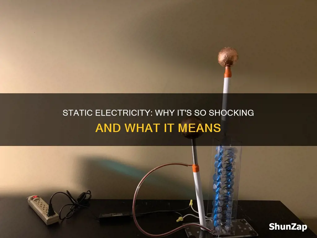 what does it mean when a lot of static electricity