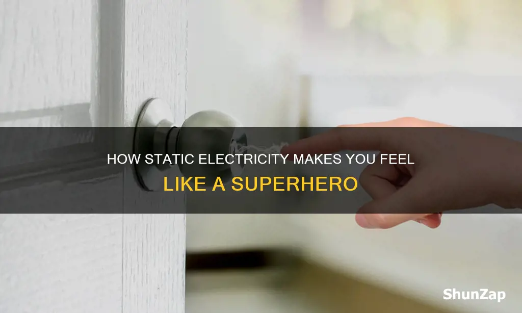 what does it mean when a person feels static electricity