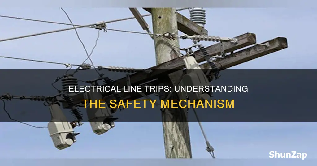what does it mean when an electrical line trips