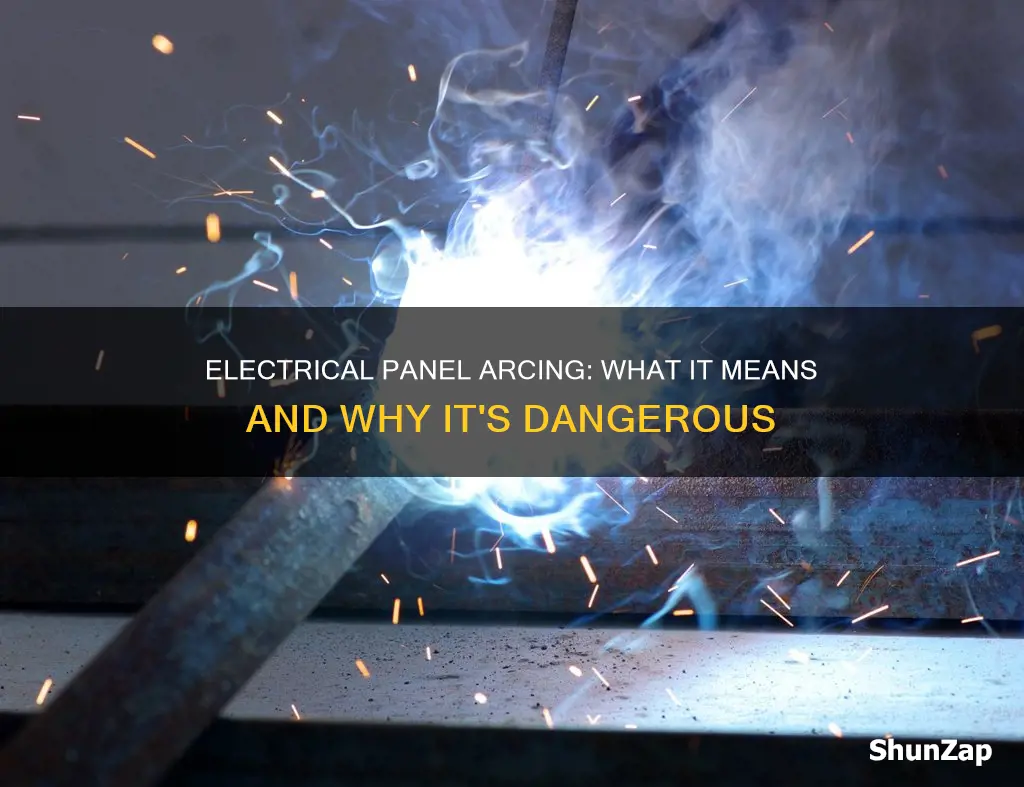 what does it mean when an electrical panel is arching