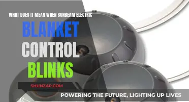 Troubleshooting Sunbeam Electric Blanket Control Blinking