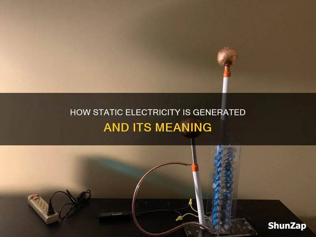 what does it mean when you have static electricity