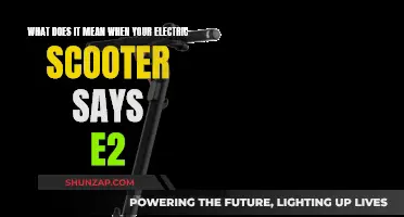 Troubleshooting Your Electric Scooter: E2 Error Message Explained