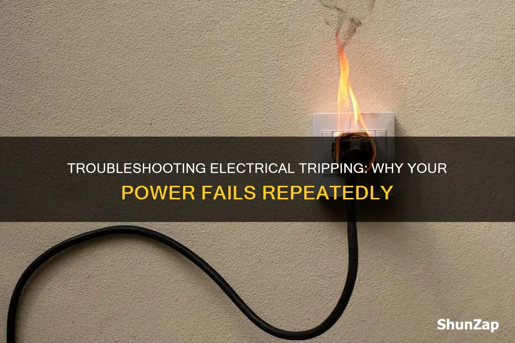 what does it mean when your electricity keeps tripping