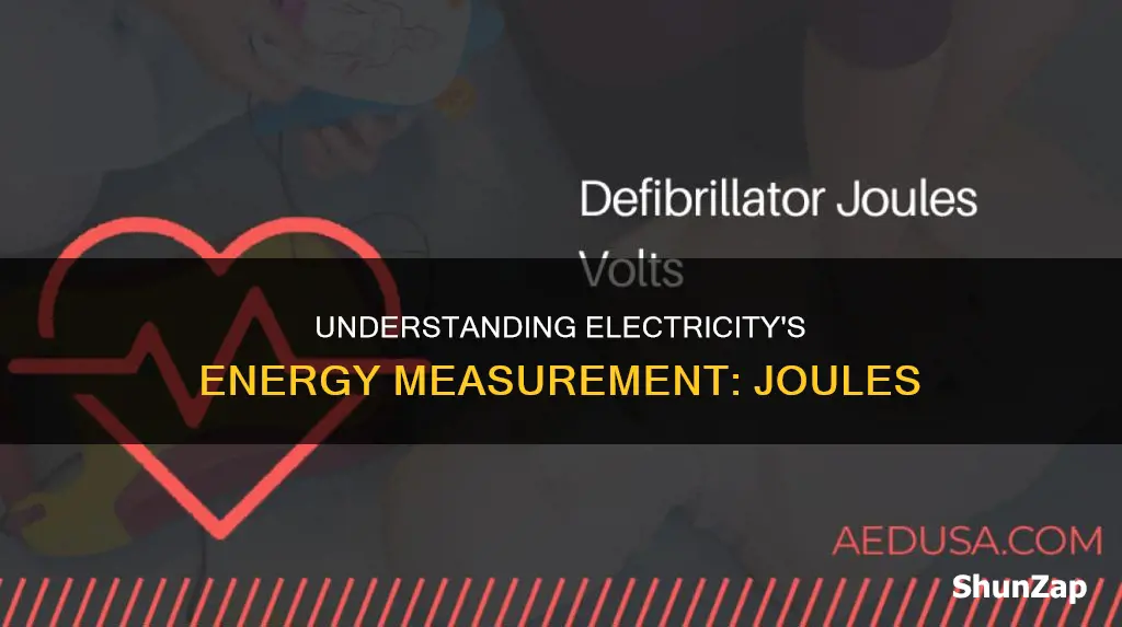 what does joules mean in electricity