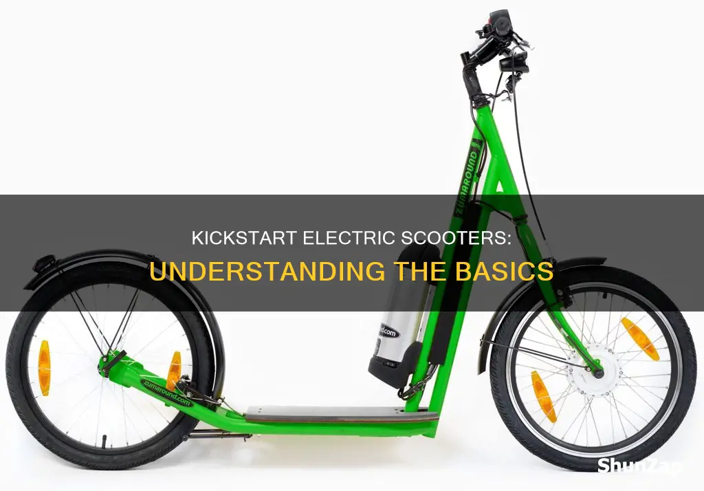 what does kickstart mean on an electric scooter
