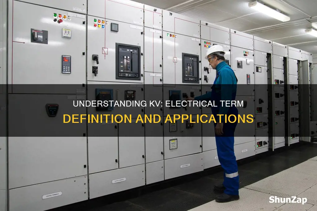what does kv mean in electrical terms