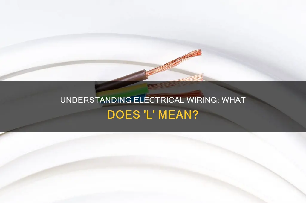 what does l mean in electrical wiring