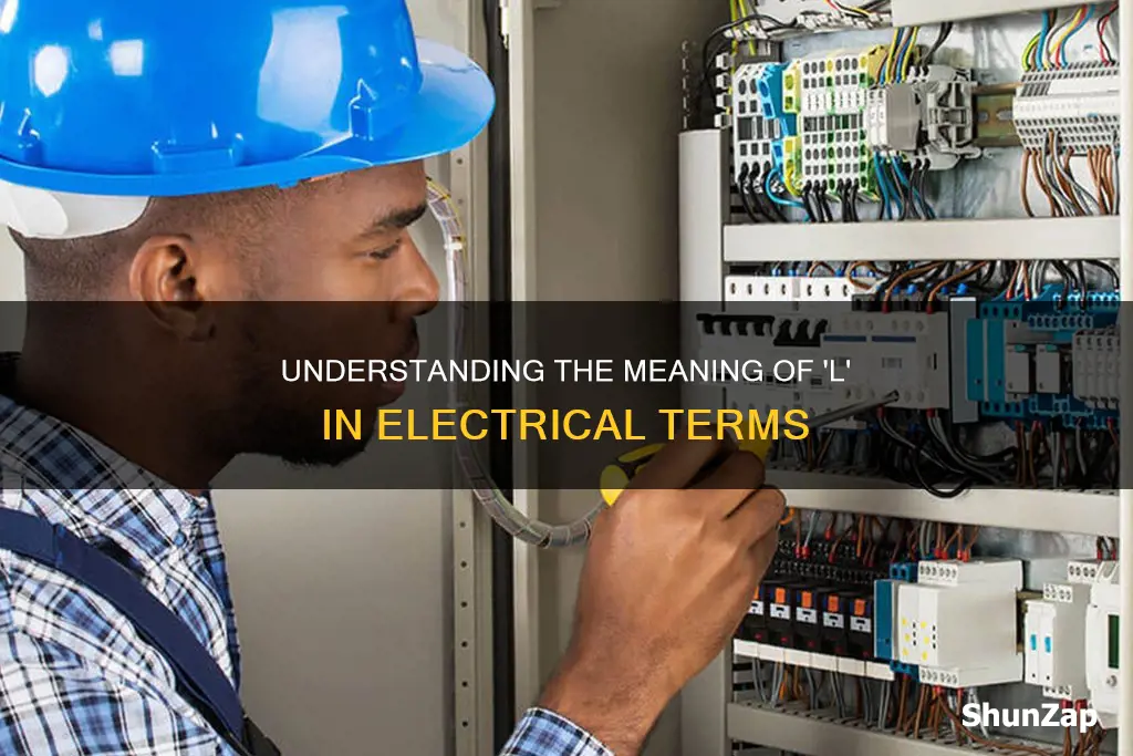 what does l stand for in electrical
