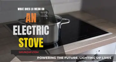 Understanding the 'Lo' Setting on Your Electric Stove