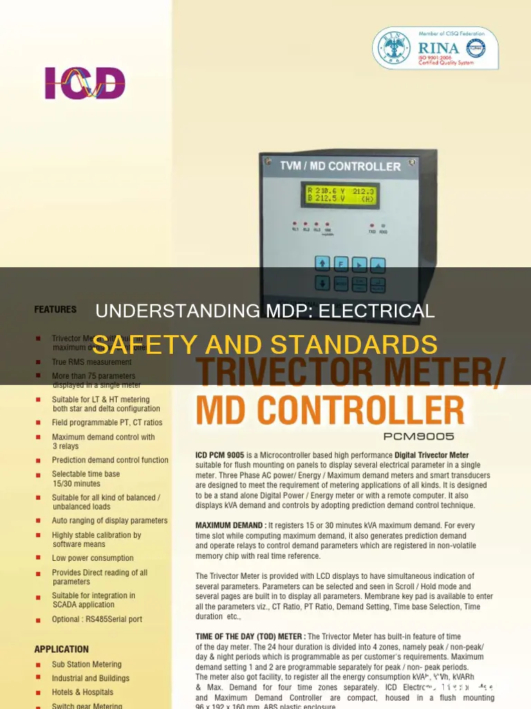 what does mdp stand for in electrical