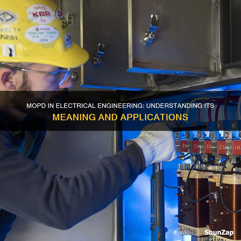 what does mopd mean in electrical terms