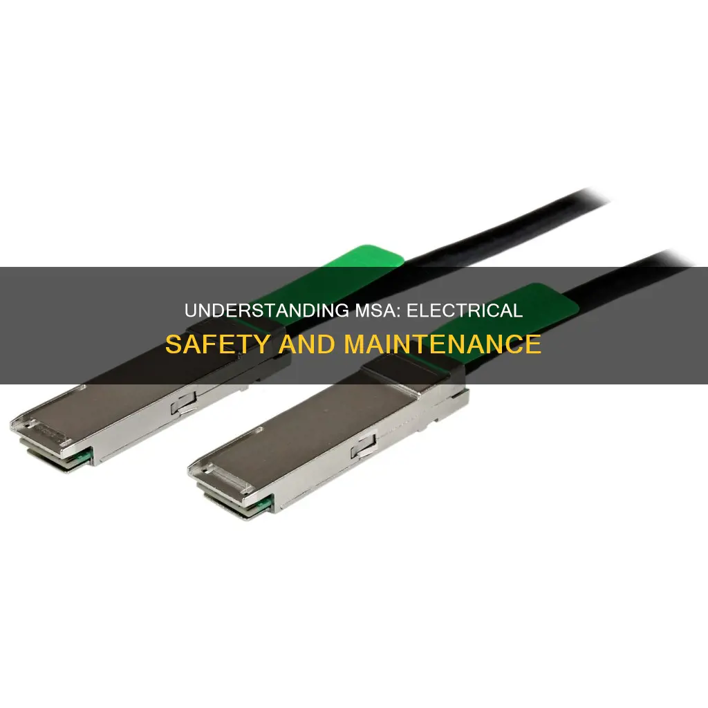 what does msa mean in electrical