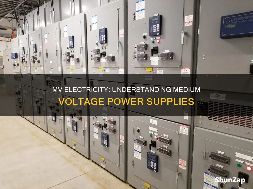 what does mv mean in electricity