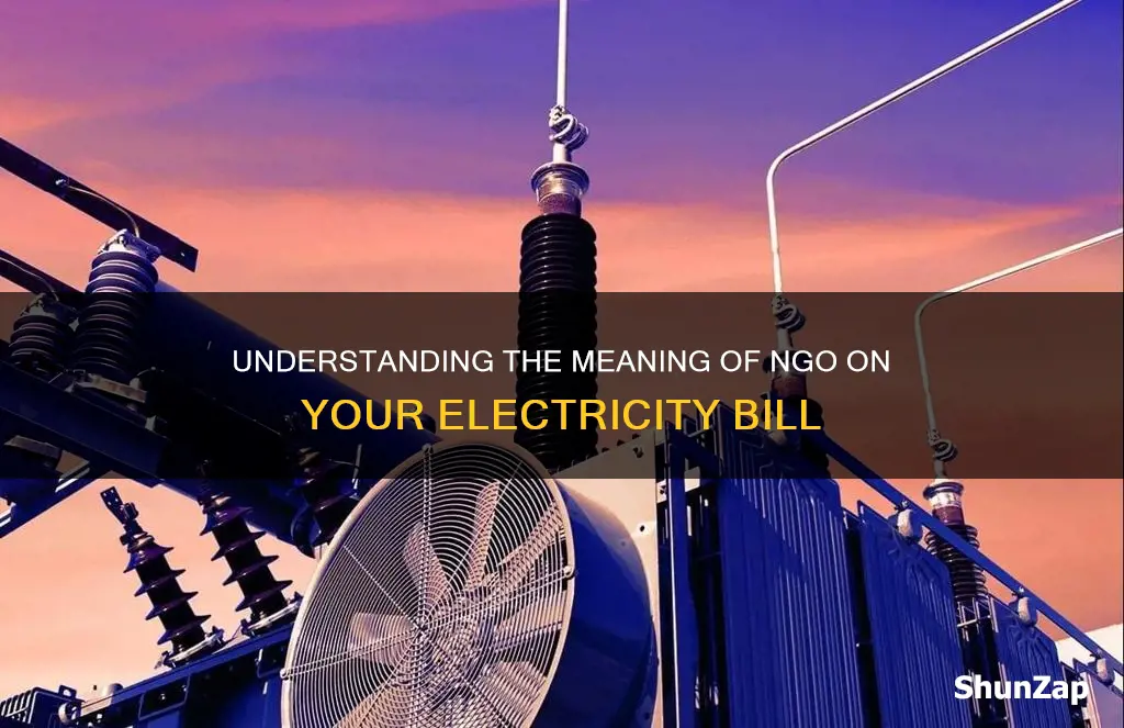 what does n g o mean on electricity
