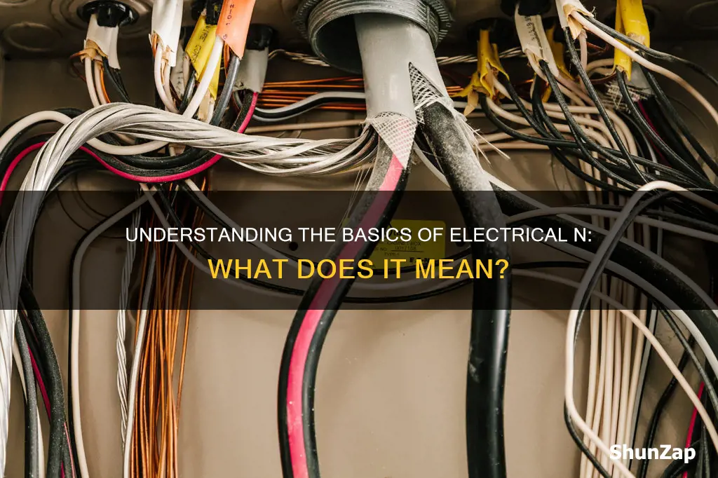 what does n mean for electrical