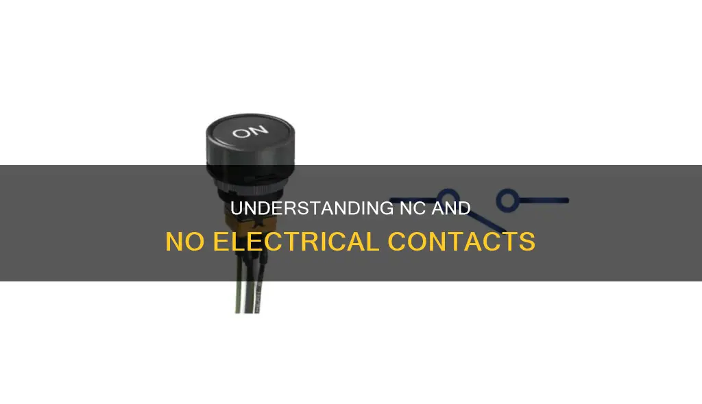 what does nc and no mean in electrical terms