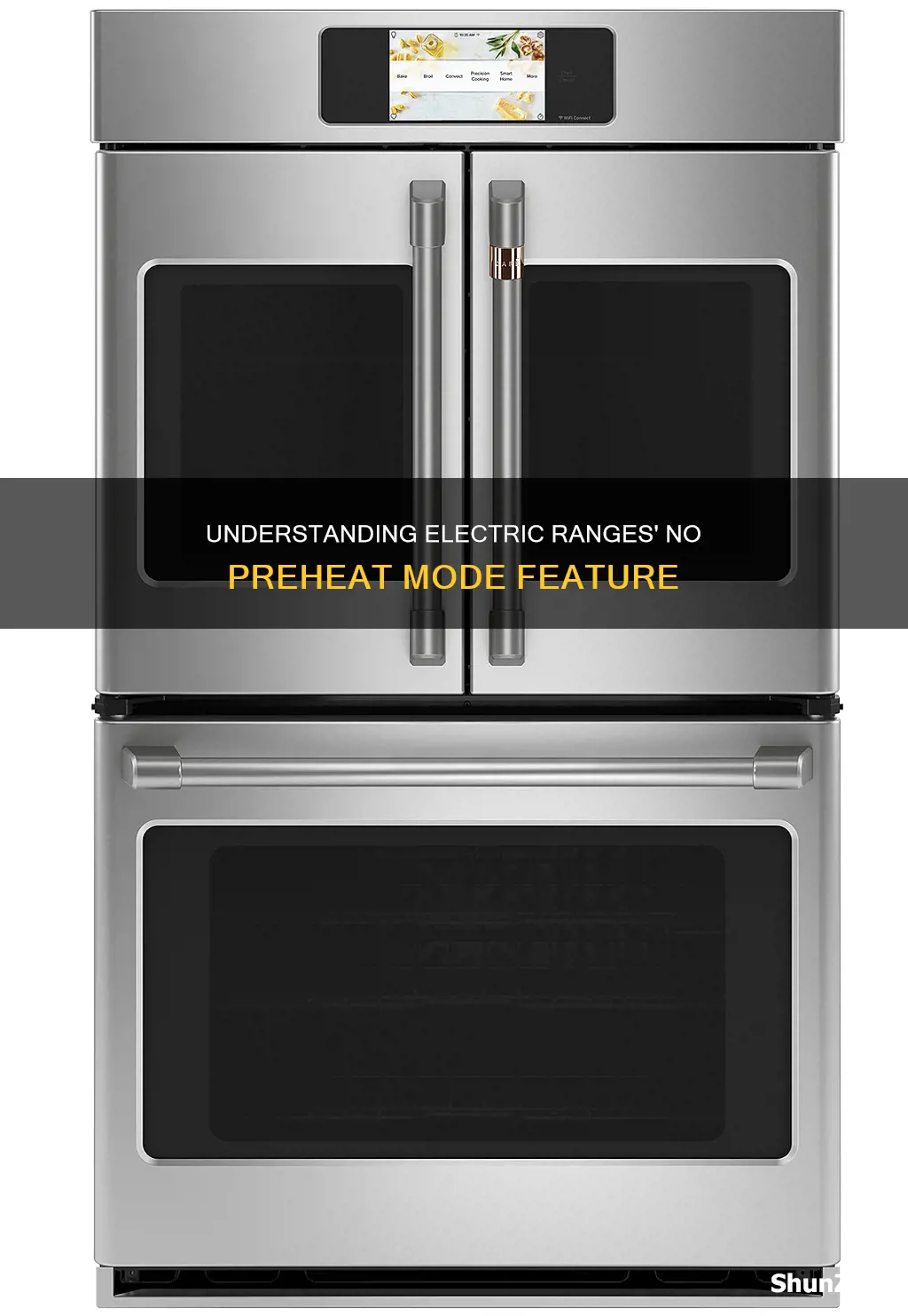 what does no preheat mode mean with electric ranges