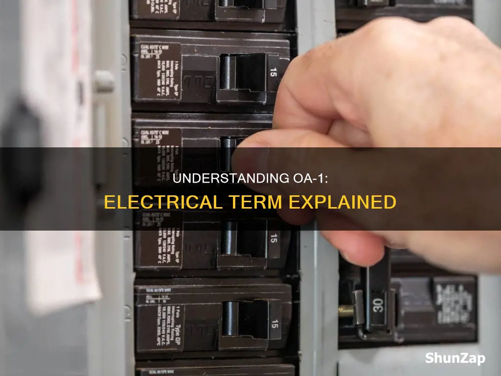 what does oa-1 mean in electrical terms