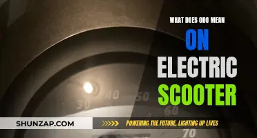 Understanding the Odo Meter on Your Electric Scooter