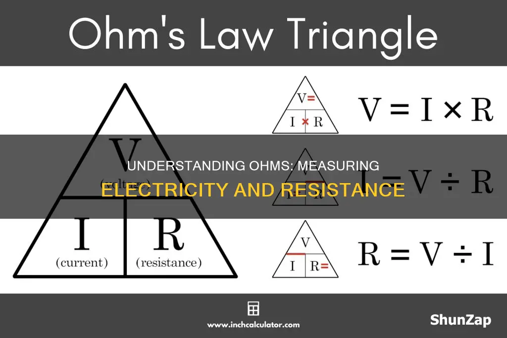 what does ohm mean in electricity