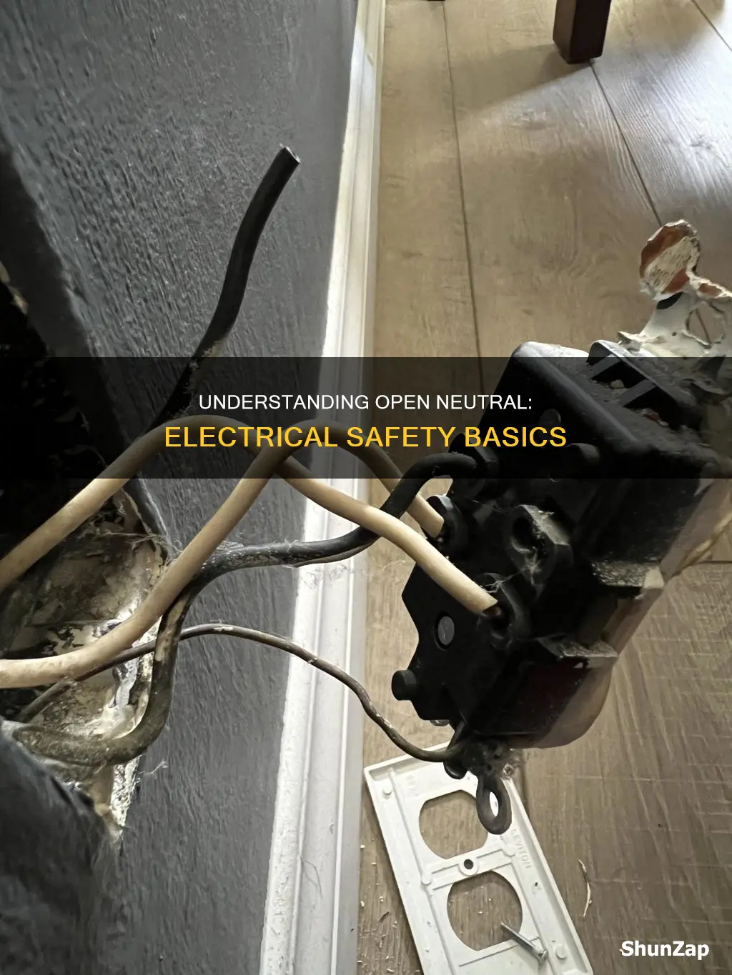 what does open neutral mean in electrical terms