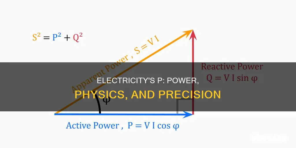 what does p stand for in electricity
