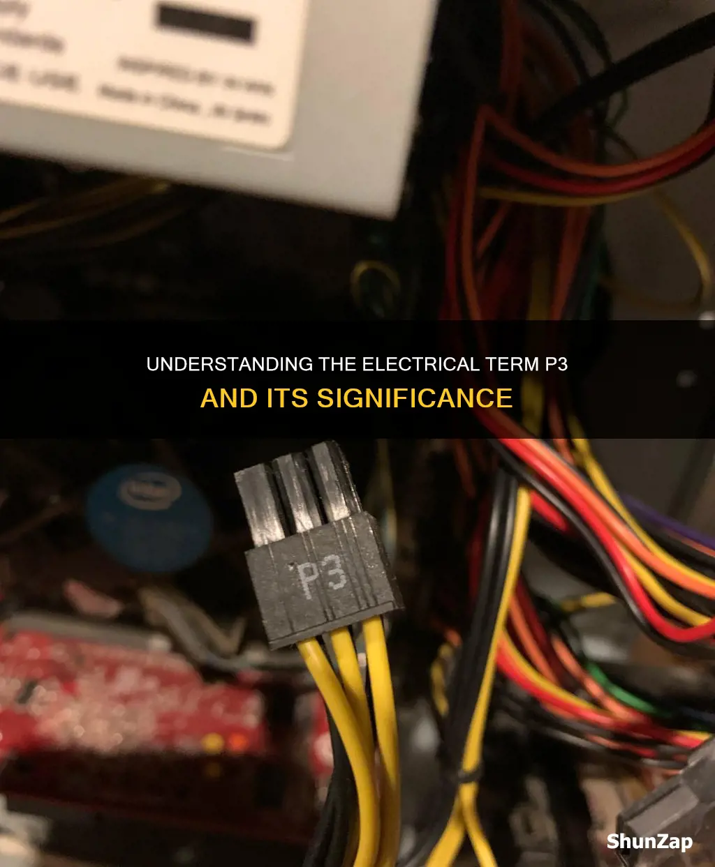 what does p3 mean in electrical