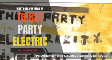 Thirst Party Electric: PGE's Innovative Solution for Water Challenges