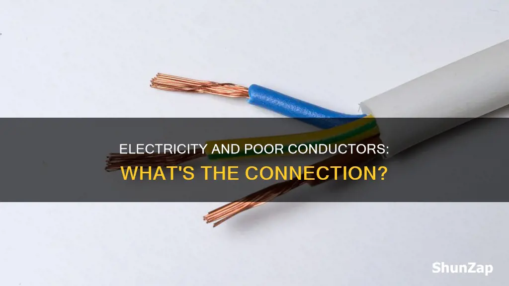 what does poor conductor of electricity mean