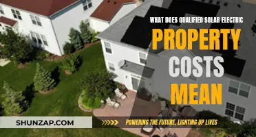 Understanding Qualified Solar Electric Property Costs and Benefits