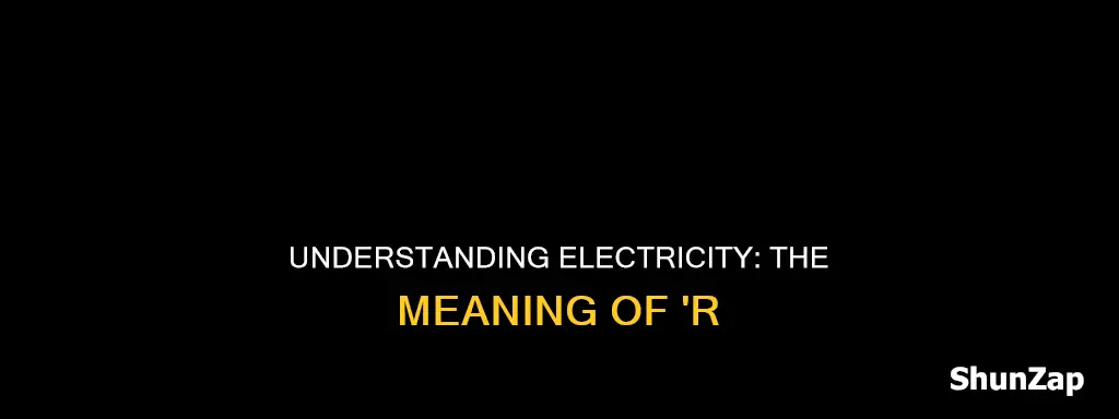 what does r mean electricity