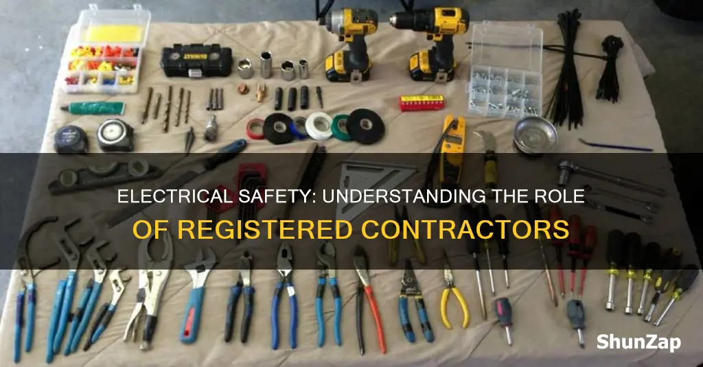 what does registered electrical conttactor er mean
