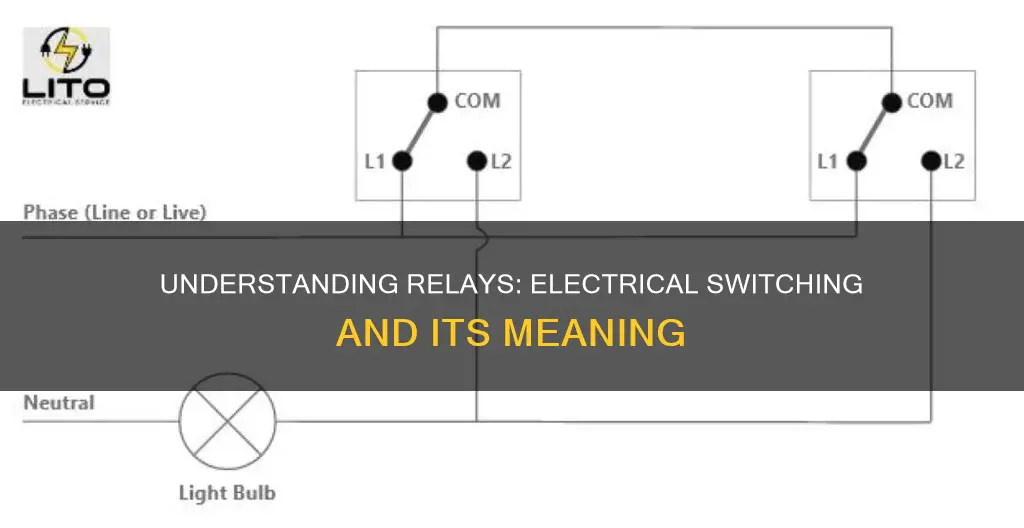 what does relay mean in electrical