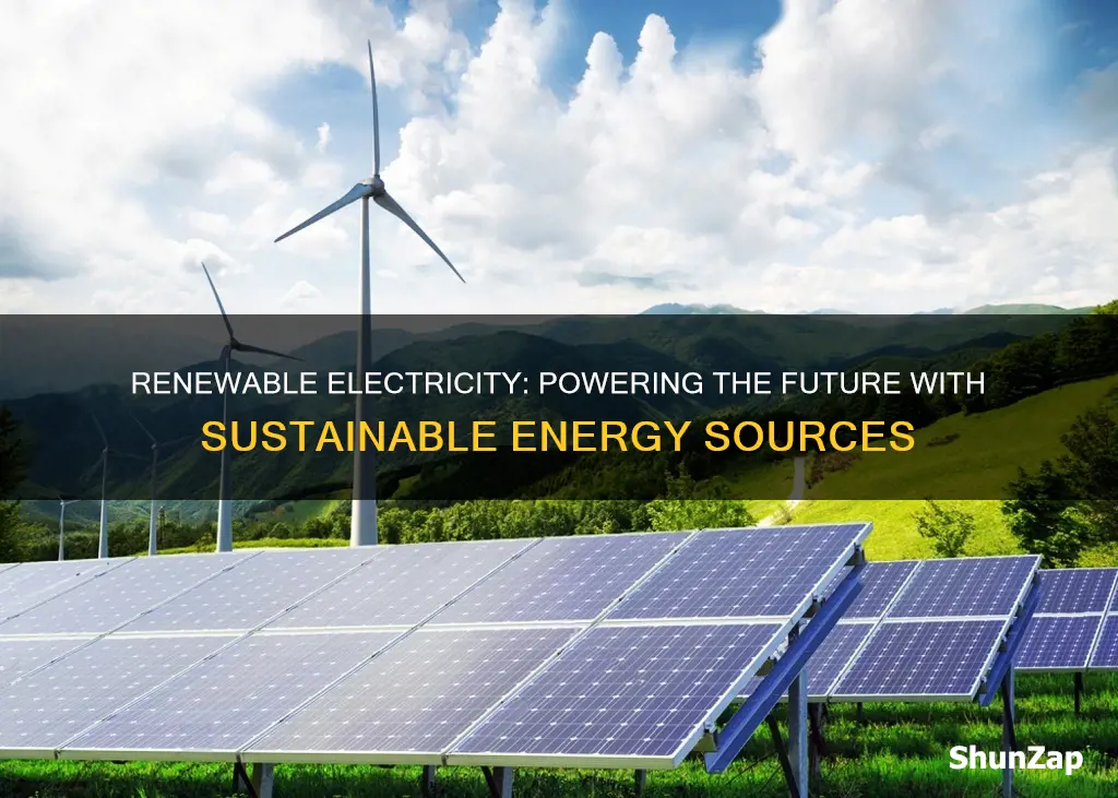 what does renewable electricity mean