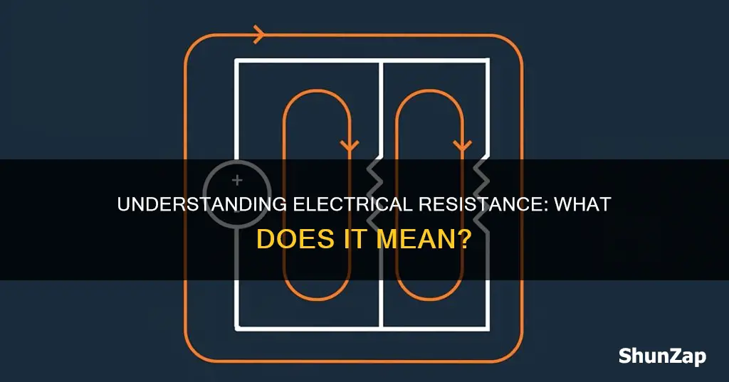 what does resistant mean in electricity