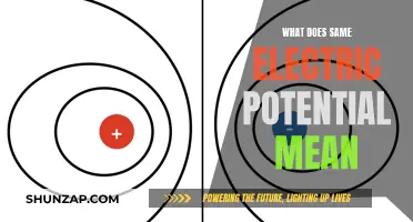 Understanding Electric Potential: Why 'Same' Matters