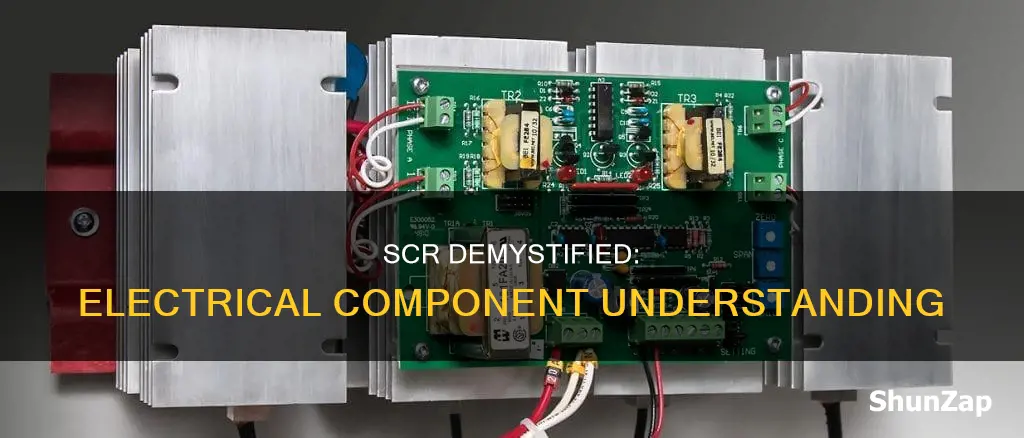what does scr mean in electrical