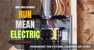 Understanding the Concept of Separate Run Electricity
