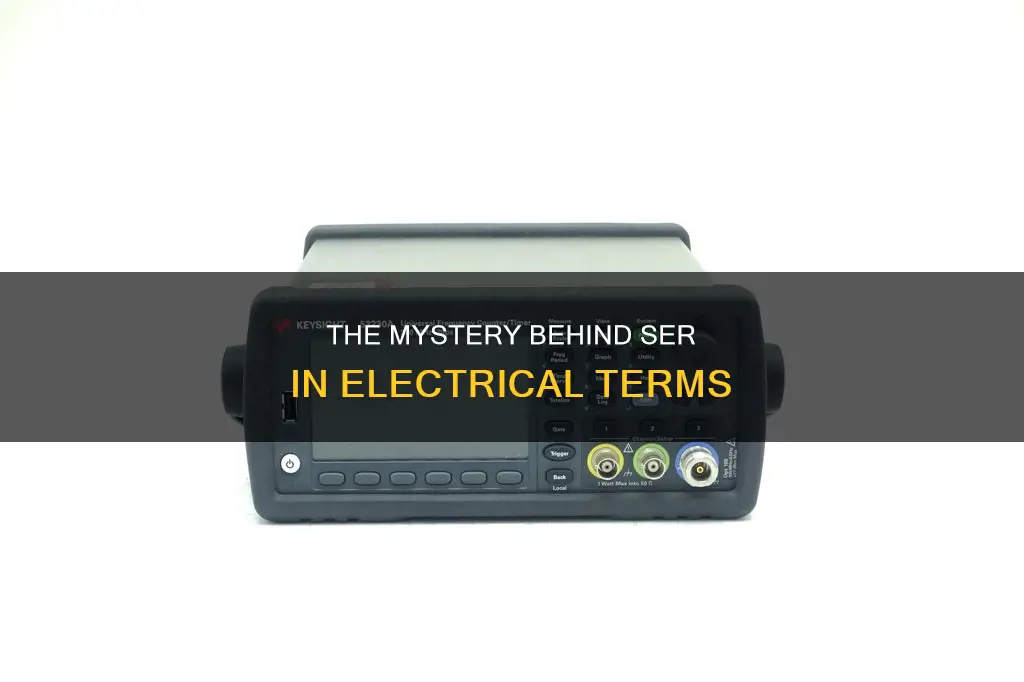 what does ser stand for in electrical