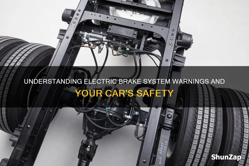 what does service electric brake system mean