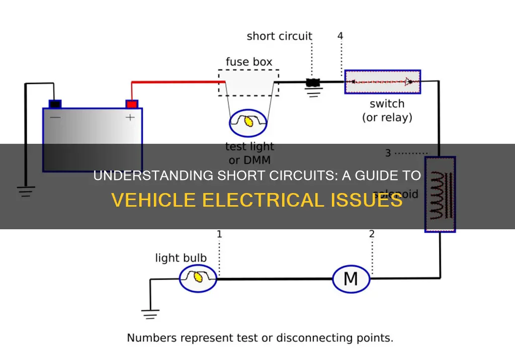 what does short circuit mean in relation to vehicle electrics