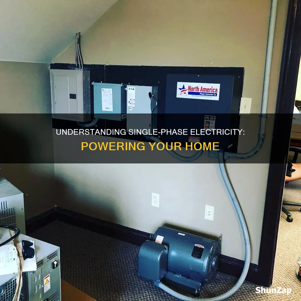 what does single phase electric mean