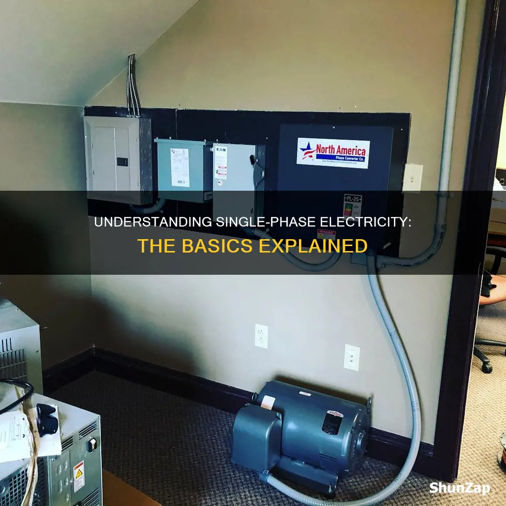 what does single phase in electrical mean