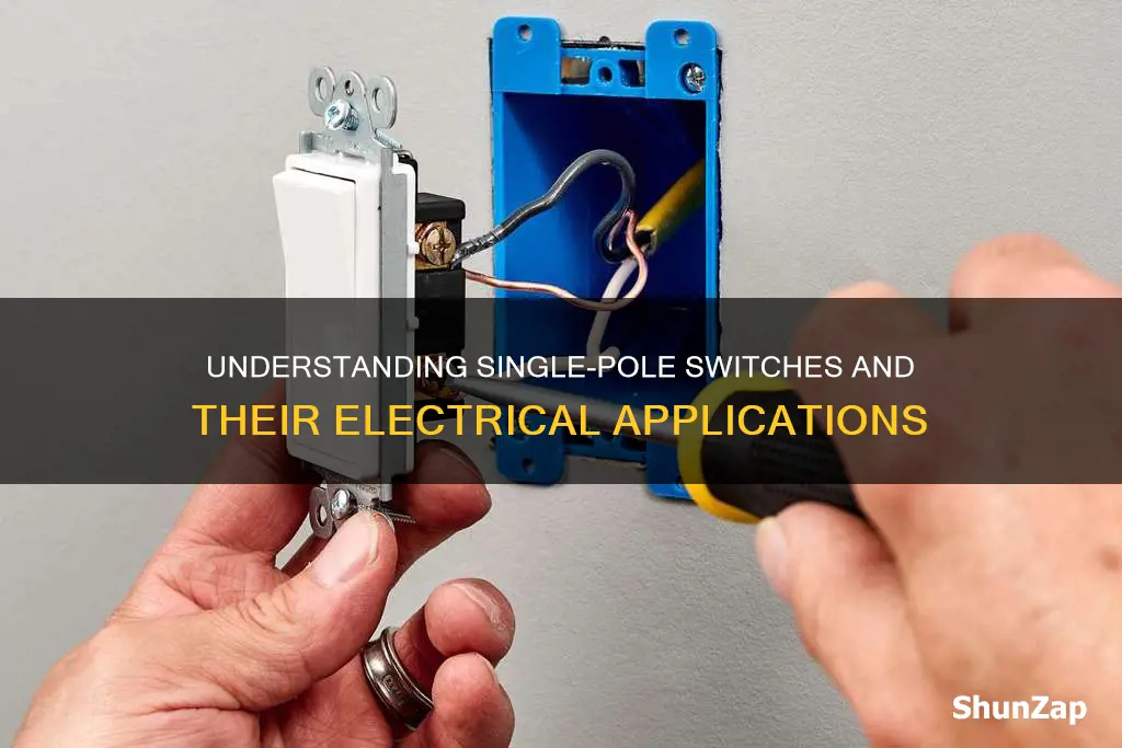 what does single pole mean electrical