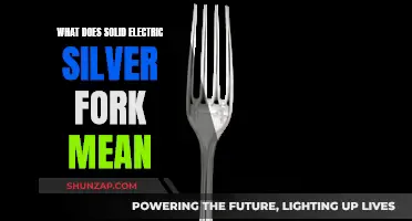 The Intriguing Significance of Solid Electric Silver Forks