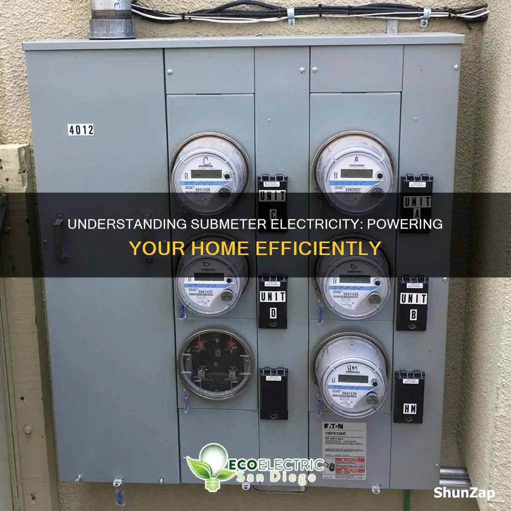 what does sub metter electricity mean