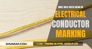 Understanding Electrical Conductor Markings: The Meaning of Suffixes