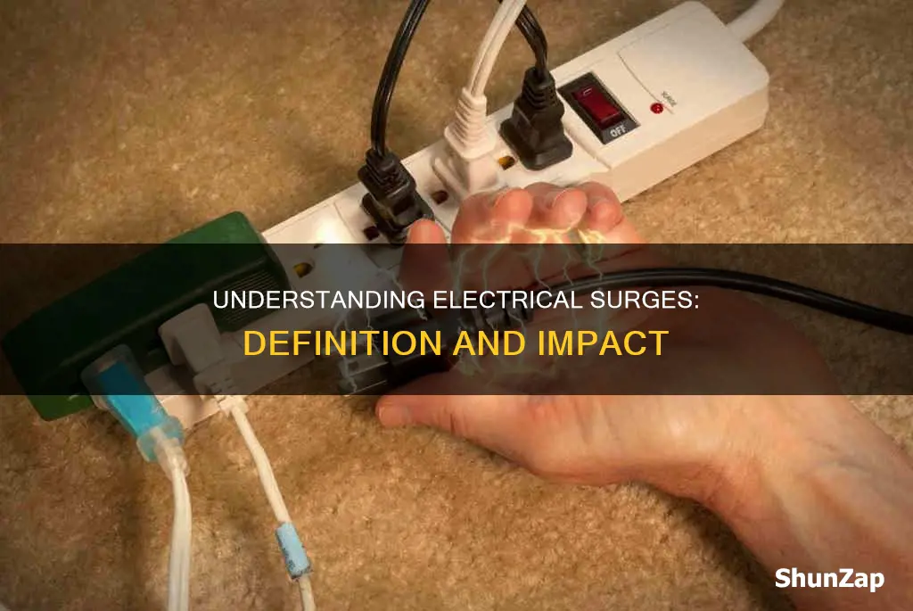 what does surge mean in electricity