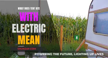 Electric Camping: Tent Site Electricity Explained